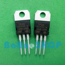20pcs New TIP120 120 PNP Darlington Transistors TO-220 ST