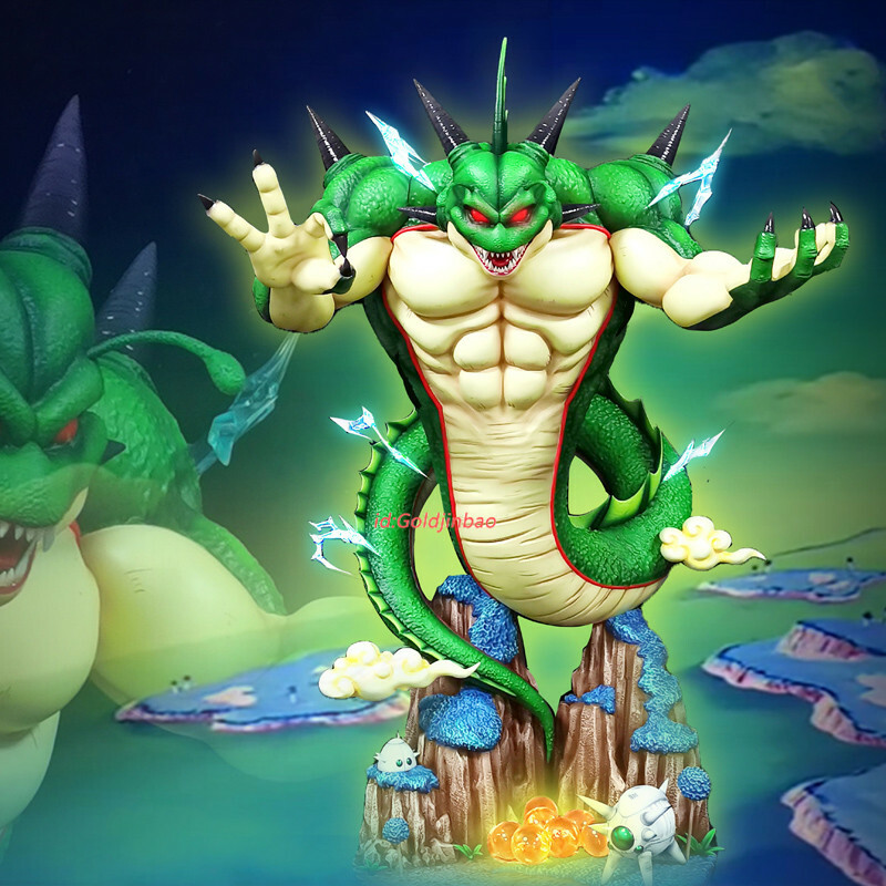 Yy Studio Namek Dragon Resin Model In Stock シェンロン ポルンガ Statue 23inch H Led New Ebay