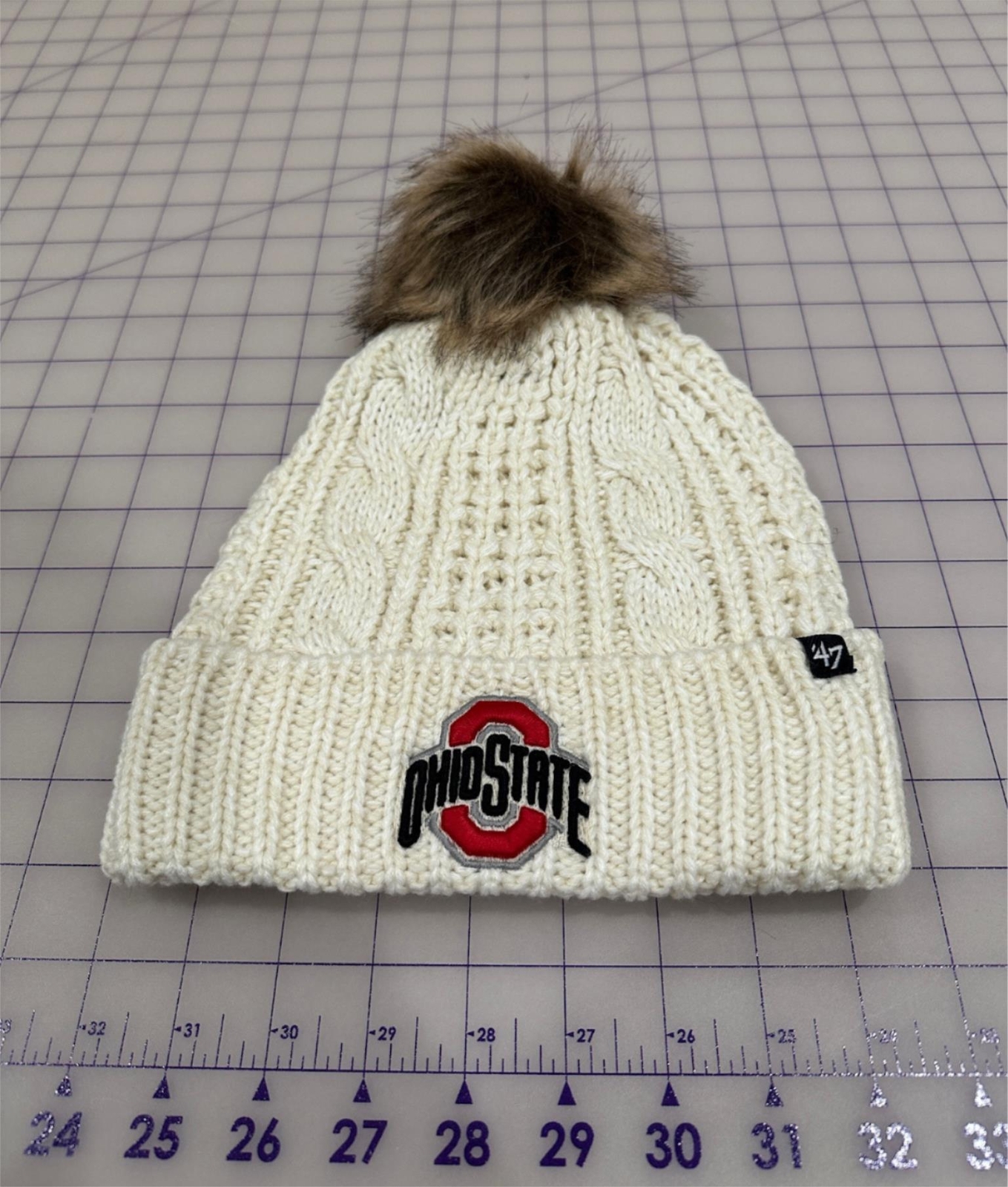 NWT Womens Official Ohio State Buckeyes Meeko White Primary 
