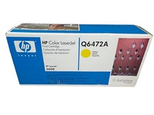 HP Q6472A Color LaserJet Yellow Toner Cartridge Sealed