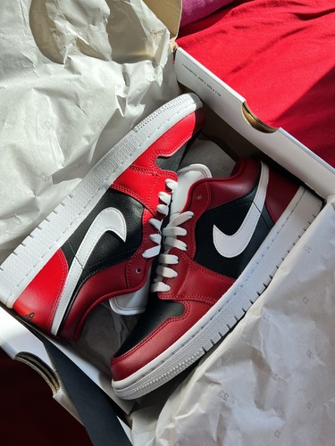 womens air jordan 1 low gym red | eBay