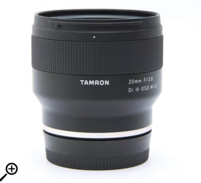 Camera lens TAMRON 20mm F/2.8 Di III OSD M1:2 Model F050 Sony E mount NEW