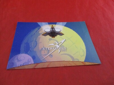 Steredenn: Binary Stars Strictly Limited Playstation 4 PS4 Promotional Postcard