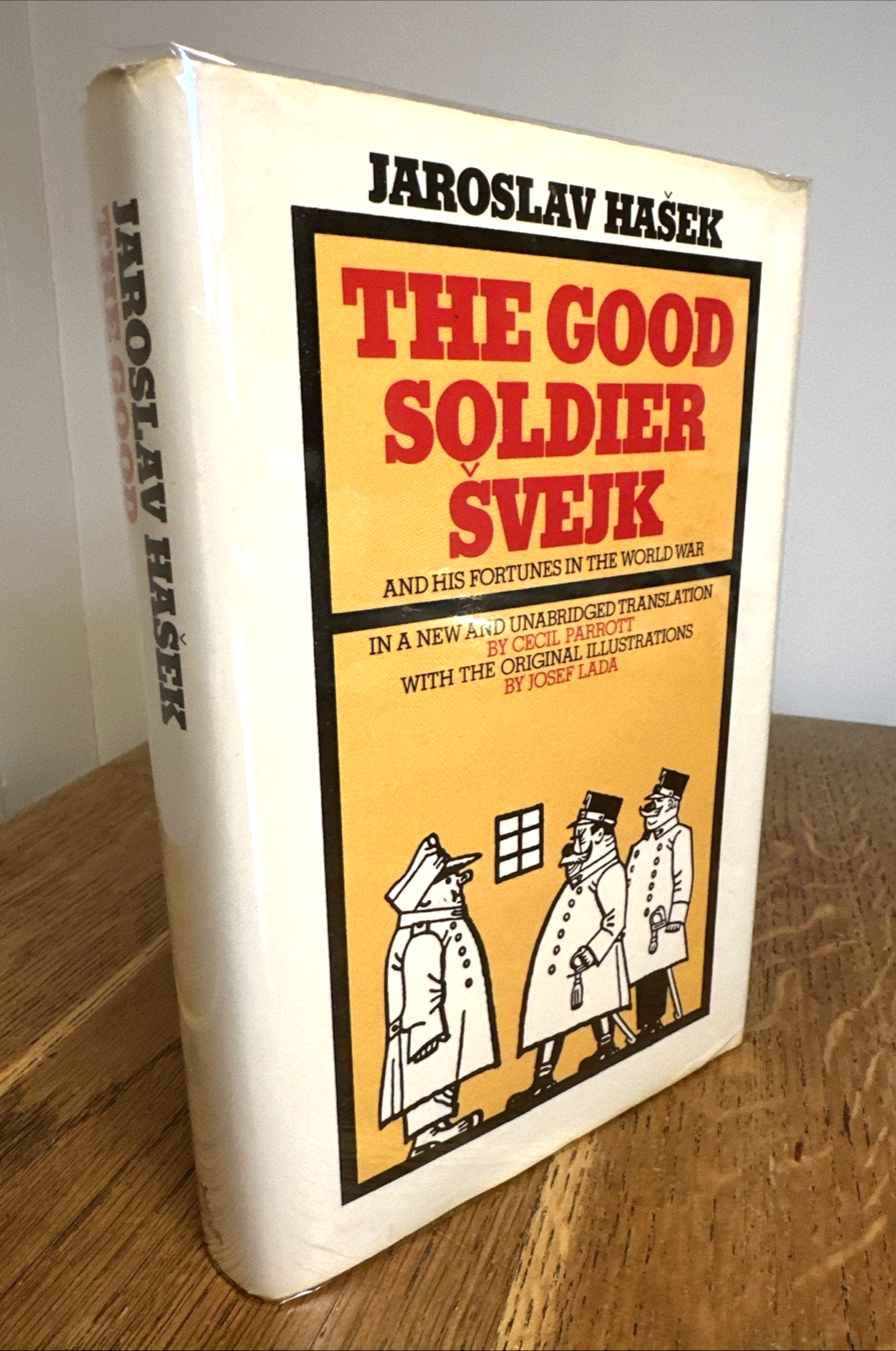 The Good Soldier Svejk by Jaroslav Hasek 1973 UK Heinemann HB 1st thus - Parrott