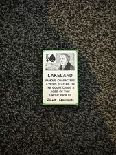 LAKELAND PLAYING CARDS - Stuart Lawrence, Carta Mundi new sealed Green