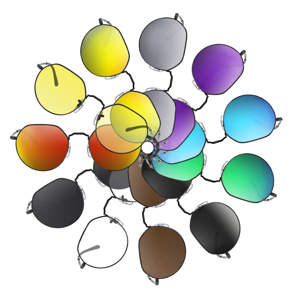 Replacement lenses for Ray-Ban RB3565 Jack 51mm - polarized