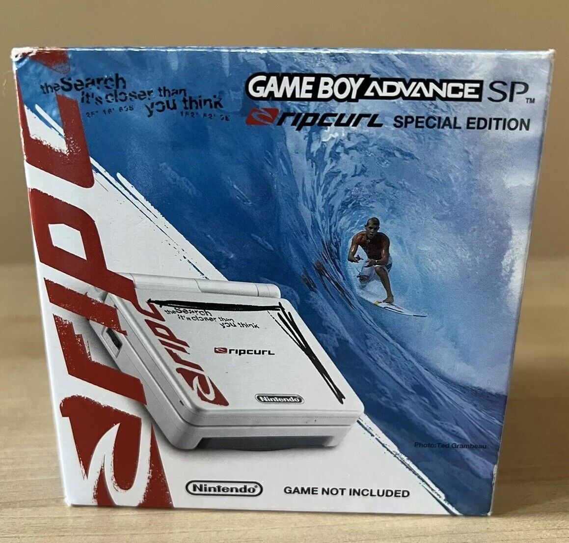 Nintendo GameBoy Advance SP - RIP CURL - Limited Edition Pak Nintendo GameBoy Advance SP - RIP CURL - Limited Edition Pak
