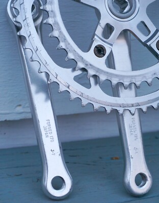 Sugino Super Maxy Crankset 170 Vintage Old School BMX Square Taper