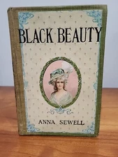 Black Beauty by Anna Sewell 1906 Hurst Illustrated Decorative Cover HC VG Cloth