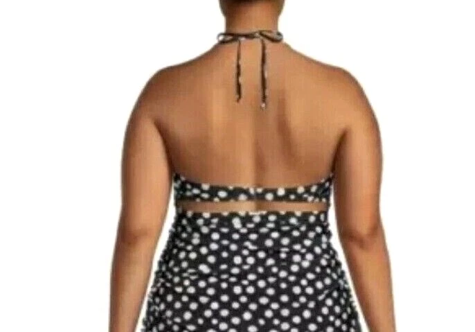 WOMEN'S One piece Swimsuit SWIMDRESS by Nicole Miller - Image 3 of 4