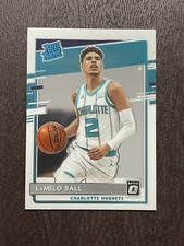 2020-21 Donruss Optic Lamelo Ball Rated Rookie Base RC Charlotte Hornets #153