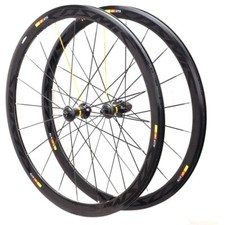 700C 30/40/50mm Depth Road Bicycle Wheelset Clincher Rim Brake Carbon Fiber Hub