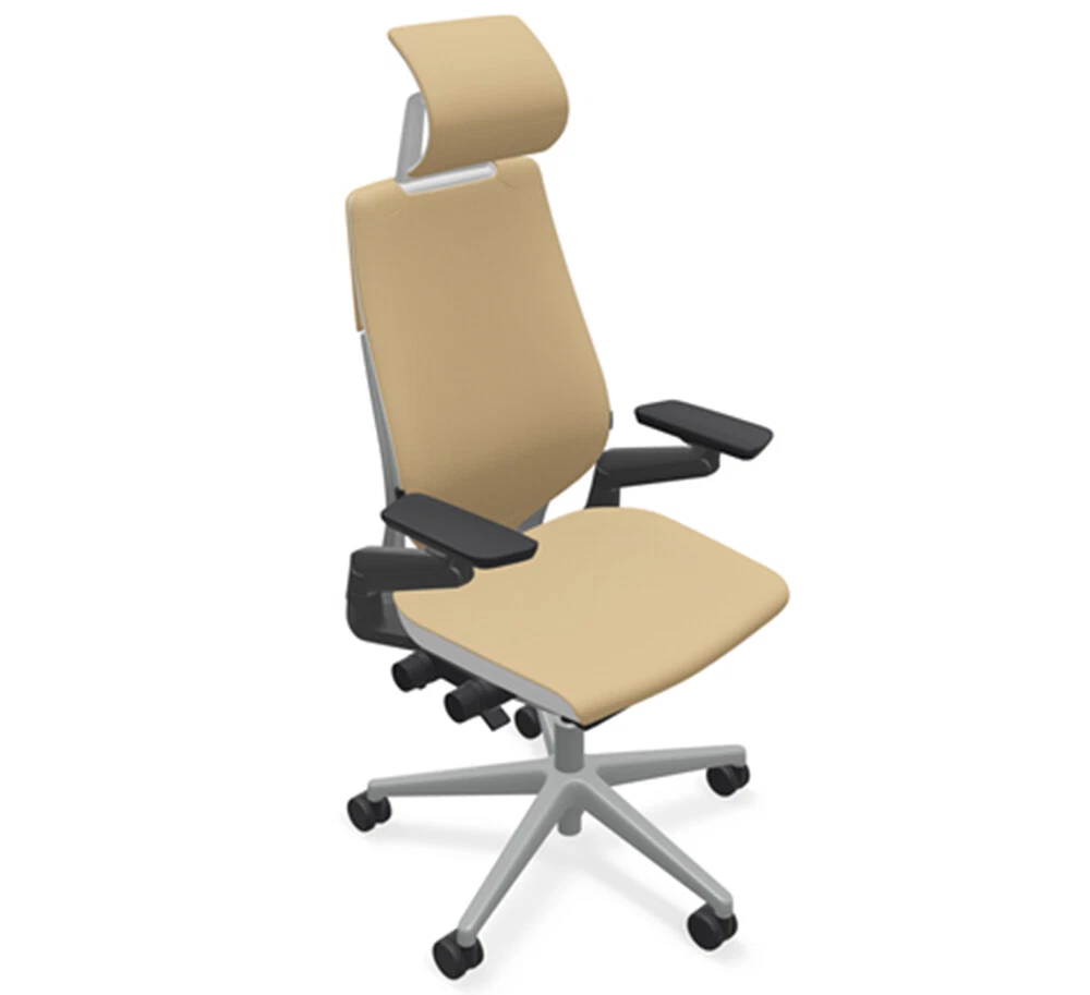 Steelcase gesture office desk chair with headrest sale