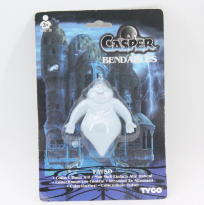 Fatso - Casper Freundliche Geist Bendable Action Figur 5cm Tyco 1995 NEU OVP #2