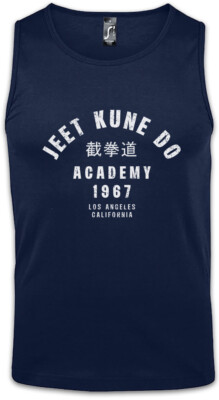 Jeet Kune Do Academy Herren Tank Top Bruce Kung Fu Martial Arts Lee China