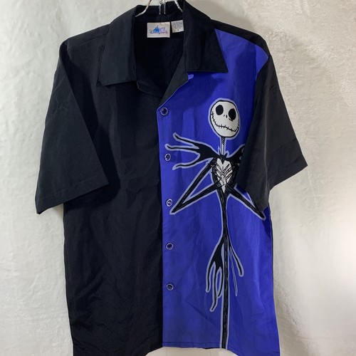Tim Burton’s Nightmare Before Christmas Men’s Button Down Shirt Disney size S - Picture 14 of 14