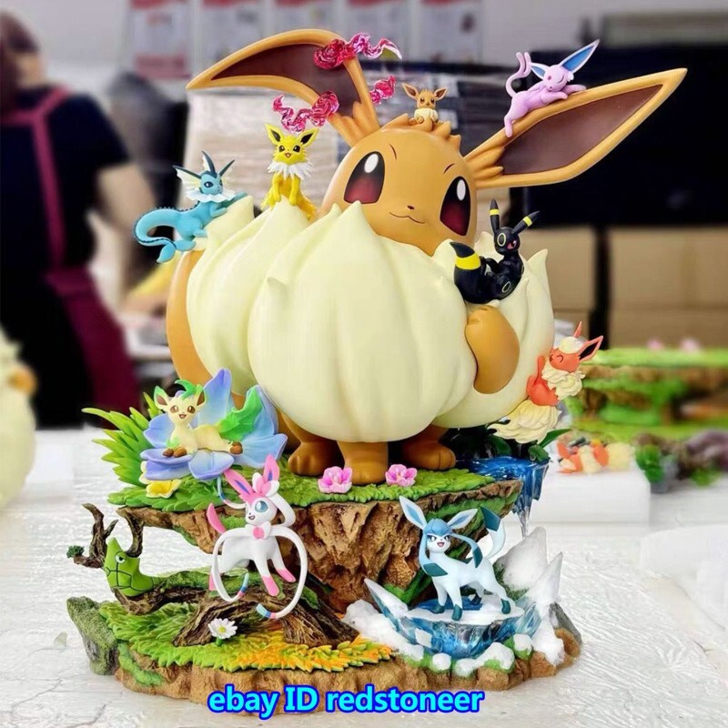 Eevee Family フィギュア G.E.M.EX Series Pokemon Eevee Friends Complete Figure [with