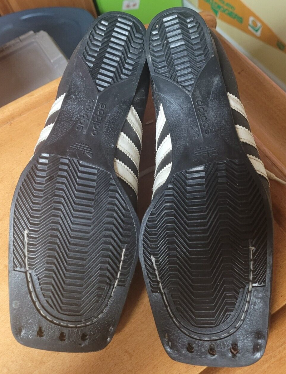 Vintage 1972 Adidas Sapporo Cross Country Ski Shoes Boots