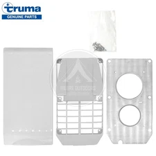 TRUMA ULTRASTORE WATER HEATER FLUE GRILL COWL COVER WHITE MOTORHOME CARAVAN