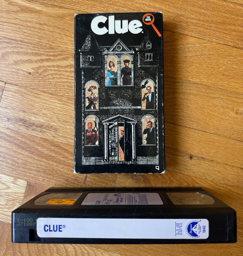 Vintage CLUE - The MOVIE VHS - Kahn Curry Lloyd Brennan - ORIGINAL RELEASE - Picture 6 of 8