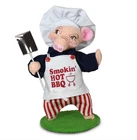 Annalee Patriotic Summer 4th July Smokin Hot BBQ Barbecue Pig 5" New 2026 260126
