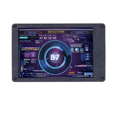 USB Mini Screen Adjustable Brightness 3.5in IPS Computer Temp CPU RAM Monit FI