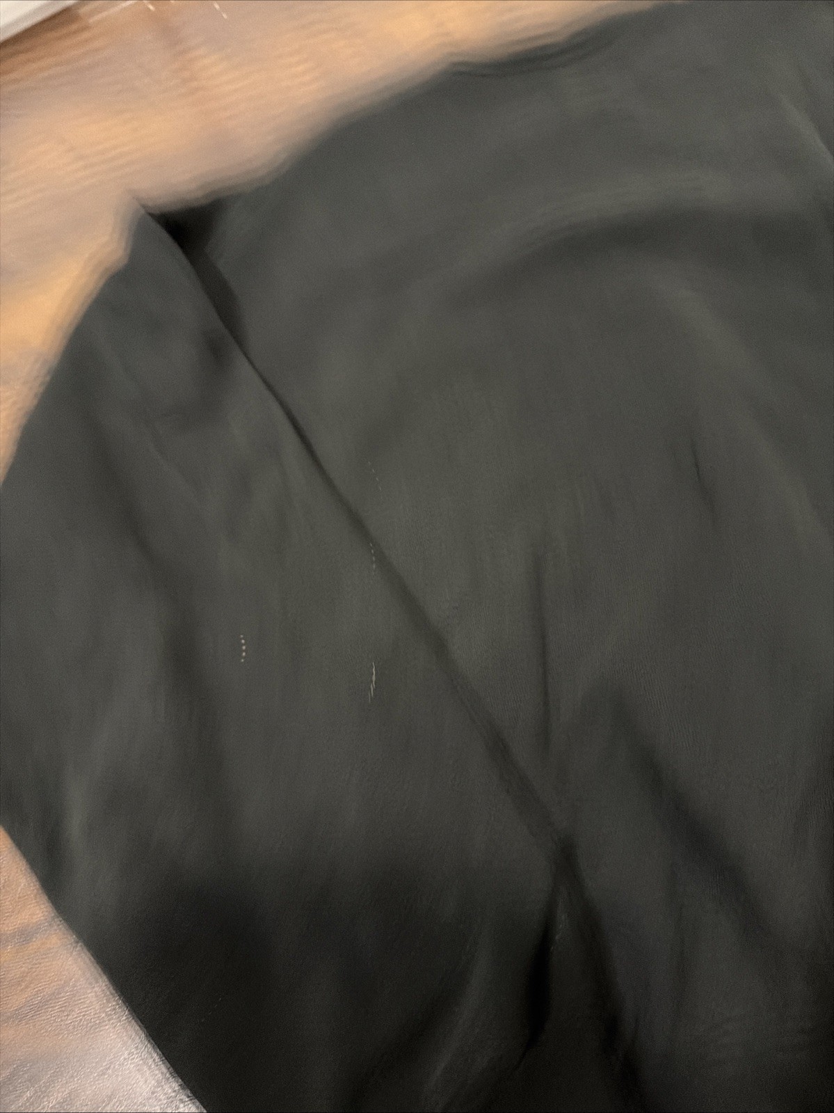 LOS ANGELES APPAREL black (dark Ivy) heavy weight Crewneck Sweater 14oz SIZE XL