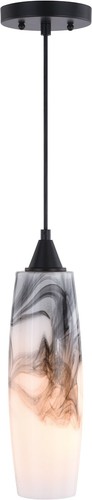 Vaxcel Lighting P0326 Milano 1 Light 4"W Pendant - Bronze