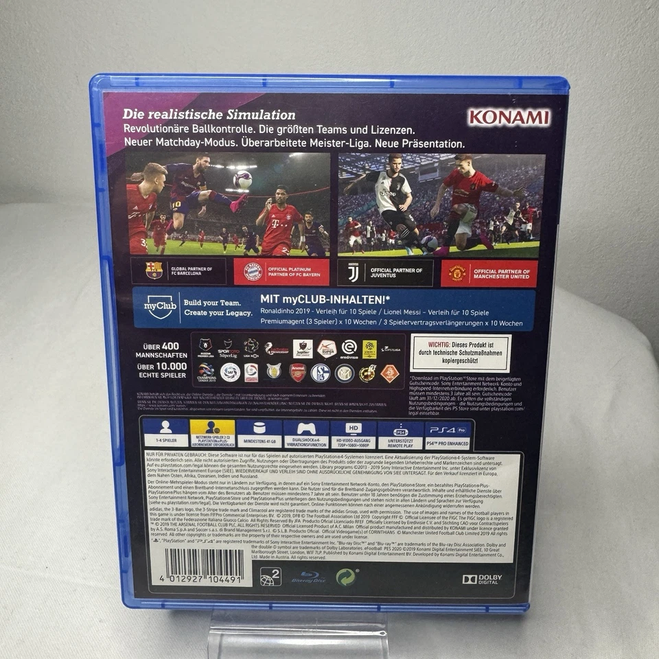 PES 2020 eFootball Pro Evolution Soccer für Playstation 4 PS4 PS 4 - Bild 3 von 3