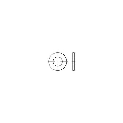 ISO 7089 A 2 200 Flache Scheiben normale Reihe HV 30 (31 x 56 x 4 ) A 2 K 100
