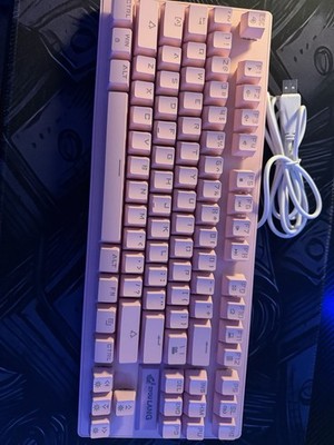 Mechanical keyboard ZIYOULANG K2 Pink 80% With Two Shot Keycaps No Hot-Swap