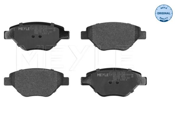 Meyle Bremsbelagsatz, Scheibenbremse 0252393418-image