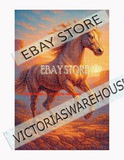 1000 piece jigsaw puzzle Horse running rustic western freedom