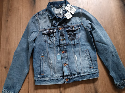 SCOTCH & SODA x Felix The Cat   Limitierte Jeansjacke (Größe M) NEU MIT ETIKETT