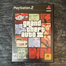 Rockstar Games Grand Theft Auto III PS2 Original Case Inserts Only No Disc