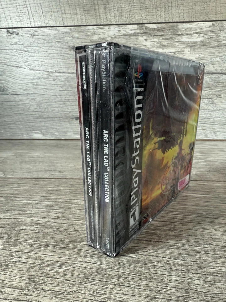Arc the Lad Collection (Sony PlayStation 1 PS1, 2002) WATER DAMAGED( READ ) - Image 2 of 4