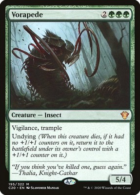 Vorapede 195 NM Commander 2020 MTG EE