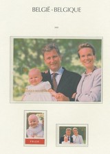 XE68752 Belgia 2002 księżniczka Elżbieta drobna partia MNH