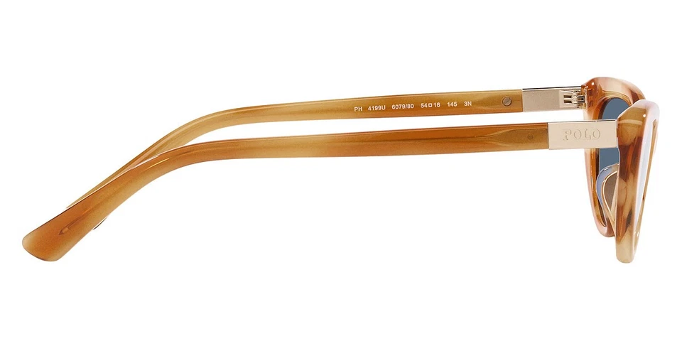 Gafas de sol Polo Ralph Lauren para mujer PH4199U 54 mm miel Habana - lentes azules - NUEVAS Foto 3 de 3