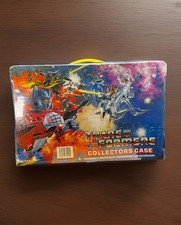 Transformers Collectors Case G1 with Inner Storage Tray Collectible Vintage 1984