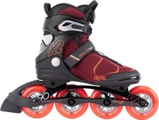 K2 Alexis 90 BOA Inlineskates Damen burgandy orange