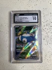 CGC GEM MINT 10 Snorlax 181/165 SV2A Japanese Pokemon Card 151 Art Rare 😴
