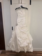 NEW Maggie Sottero Couture Satin Wedding Dress Size 8