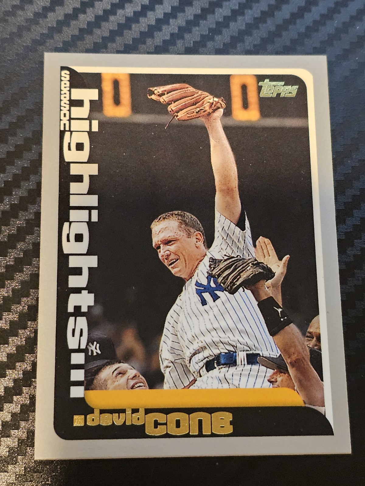 2000 Topps - Season Highlights David Cone #217 New York Yankees 