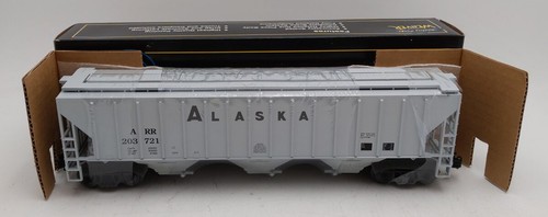 Tolva de grano Weaver 203725 O Alaska (gris M&W) PS-2 CD (3 rieles) nueva en caja | Zustand: New