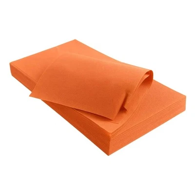 Nappe Couvre-Machine en TNT Orange 100x100 cm Lot de 25 - Ristorante - Photo 1/4