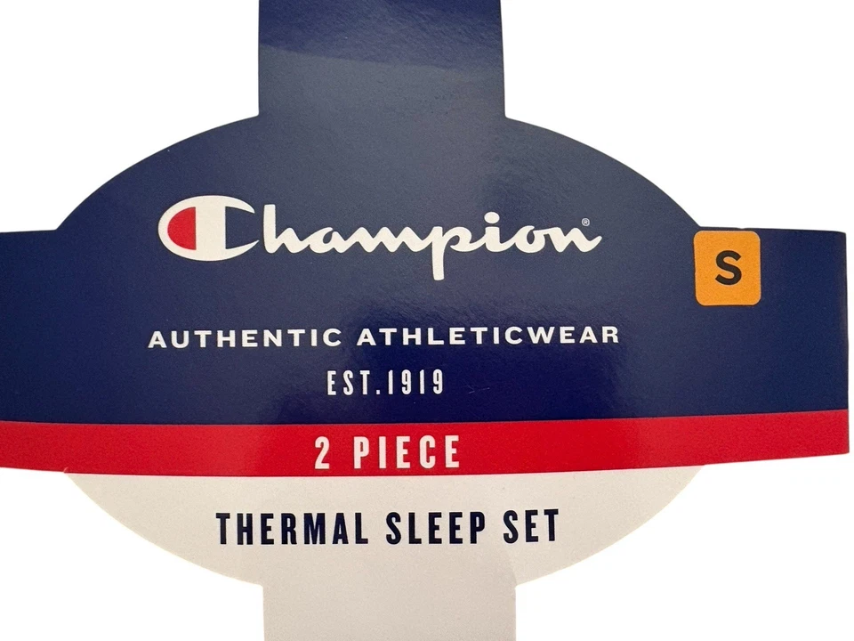 Champion Juego Térmico para Dormir 2 Piezas Para Mujer Talla Pequeña Estampado de Guepardo Nuevo Precio de Venta sugerido por el fabricante $64 Foto 2 de 4