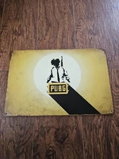 Pub G Metal Sign 8"X12" Gaming Office Man Cave Decor