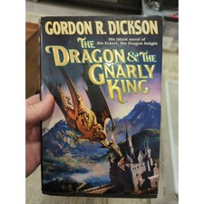 Gordon R. Dickson THE DRAGON & THE GNARLY KING - 1st Ed HCDJ BORIS VALLEJO ART