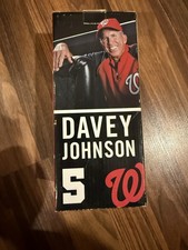 Washington Nationals Davey Johnson 2012 NL MOTY Bobblehead 2013 SGA New